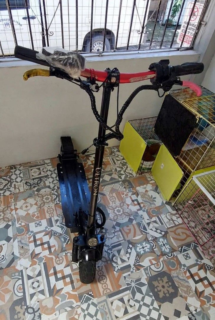Ultron Electric Scooter (Category: Skates, Rollerblades & Scooters) located in Santa Rosa. Submitted by cherrysmith (Listing ID 1464018681, Image 3). Description: Ultron Electric Scooter 22,000 ONLY! Good condition , healthy battery and motor Battery-operated and can still do a round trip from Santa Rosa to Jose Rizal Calamba Coliseum with charge remaining Foldable Keyless start but you can still have a key just buy/install a key ignition if pref