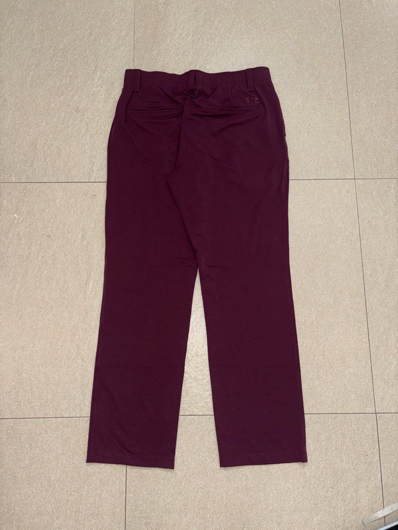 UNDER AMOUR GOLF DRI FIT PANTS (Category: Trousers) located in Manila. Submitted by triptothrift7 (Listing ID 1464066727, Image 2). Description: pm me for fast transaction! UNDER AMOUR GOLF DRI FIT PANTS for only 1500 size 34 on tag actual waistline 32 x 34 length 41 hem 8 no issue excellent condition color rate 9/10 mode of payment gcash or bank transfer location Biñan laguna.