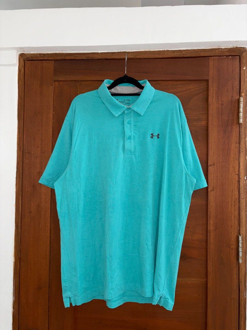 UNDER AMOUR POLO SHIRT (Category: Activewear) located in Manila. Submitted by triptothrift7 (Listing ID 1464071345, Image 1). Description: pm me for fast transaction! UNDER AMOUR POLO SHIRT for only 650 size xl on tag width 23 x 30 length no issue very good condition color rate 9/10 mode of payment gcash or bank transfer location Biñan laguna.