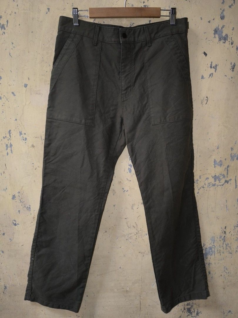 UNIFORM BRIDGE & Co. FATIGUE PANTS (Category: Trousers) located in Cotabato. Submitted by sentimentalgoodz (Listing ID 1464010794, Image 1). Description: UNIFORM BRIDGE & Co. FATIGUE PANTS 9/10 CONDITION SIZE 30 NO FLAWS AUTHENTIC.