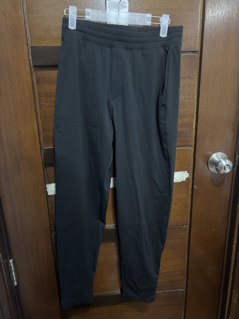 Uniqlo Black Jogger Pants Size S (Category: Other Bottoms) located in Mandaluyong City. Submitted by clothescarousel (Listing ID 1463976255, Image 1). Description: - Uniqlo Black Jogger Pants - Size: S - Elastic waistband with drawstring - Two side pockets - One zippered back pocket - Made in Vietnam - Ideal for casual wear or workouts.