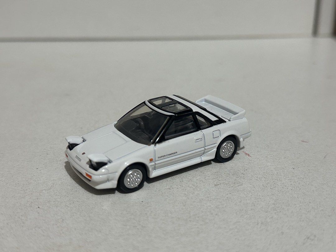 UNSEALED TOMICA Toyota MR2 (Category: Vehicle & Diecast Models) located in Manila. Submitted by valyewed (Listing ID 1463972325, Image 1). Description: for sale tomica premium toyota mr2 unsealed opened for checking only no scratches rfs: college funds can settle with 300 if sure buyer .