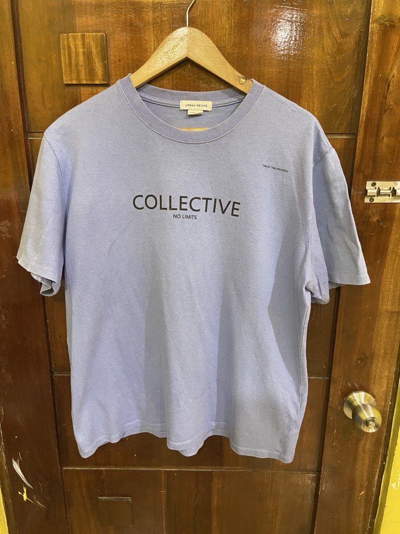 Urban Revivo Shirt (Category: Tshirts & Polo Shirts ) located in Marikina City. Submitted by greatfindsmnlph (Listing ID 1463940511, Image 1). Description: Ur ban Revivo Shirt Price: 180 Size: XL Width: 24.5 Length: 27 Color: Blue Color Rate: 10/10 Condition: 9.5/10 Very nice in actual.