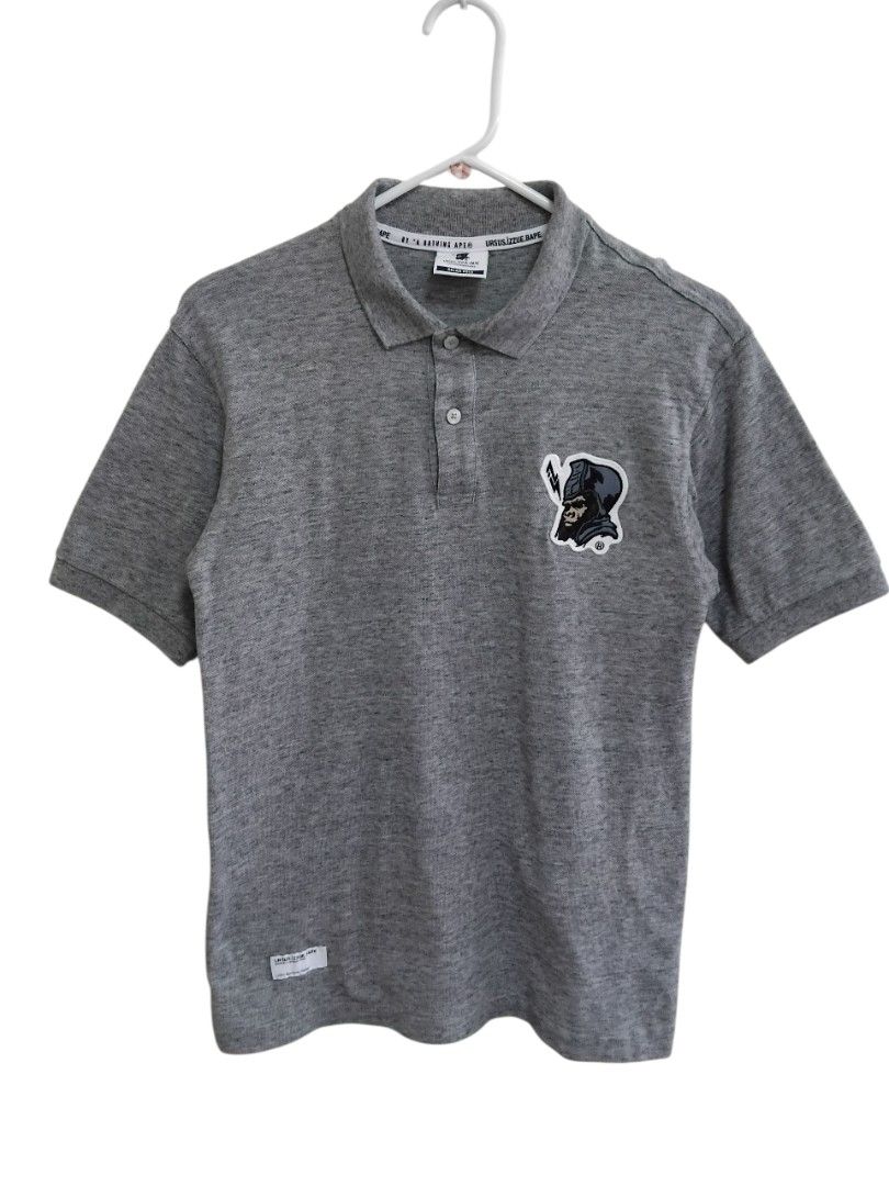 URSUS IZZUE BAPE Polo Shirt (Category: Tshirts & Polo Shirts ) located in Pasig City. Submitted by hustlexcurate (Listing ID 1463980922, Image 1). Description: URSUS IZZUE BAPE Polo Shirt Size MEDIUM Dimensions: 19X27.