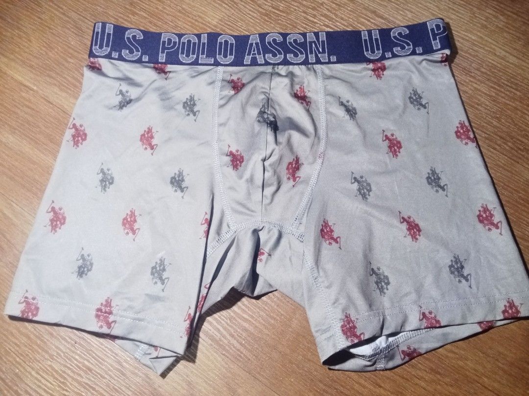 US polo assn (Category: Underwear) located in Makati City. Submitted by kuysman (Listing ID 1463991303, Image 1). Description: only sensible questions are entertained actual measurement 28 x 11.5" (stretchable) 2 left 300 each no return no exchange.