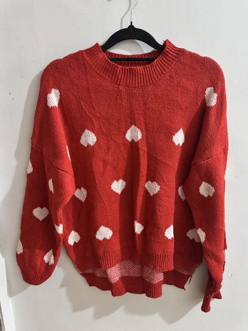 valentine sweater longsleeve (Category: Others Tops) located in Manila. Submitted by peppaa.834 (Listing ID 1463983153, Image 1). Description: .