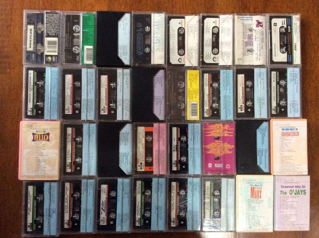 Various Artists Cassette Tapes Collection - 8 (Category: CDs & DVDs) located in Silang. Submitted by lawrencenorthey (Listing ID 1463943163, Image 2). Description: - Cassette Tapes are priced at 140 PHP each - Collection of cassette tapes available. - Features a variety of artists and genres. - Includes both classic hits and niche selections. - Ideal for collectors and fans of retro music. .