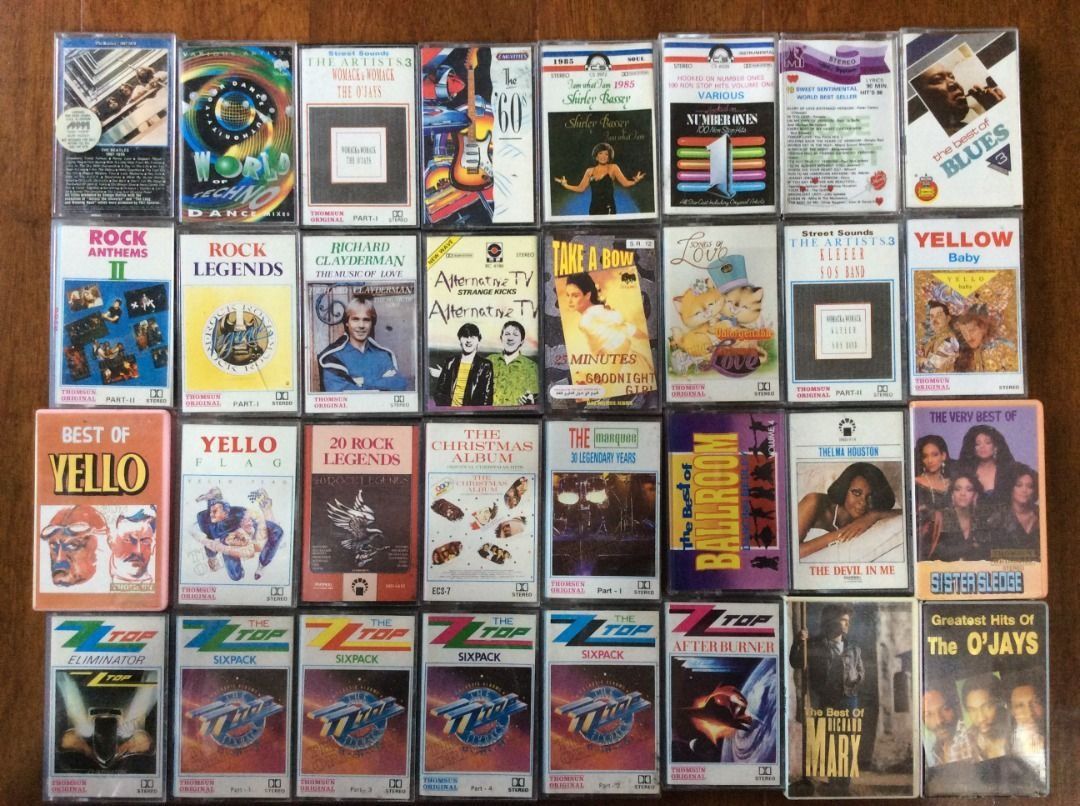 Various Artists Cassette Tapes Collection - 8 (Category: CDs & DVDs) located in Silang. Submitted by lawrencenorthey (Listing ID 1463943163, Image 1). Description: - Cassette Tapes are priced at 140 PHP each - Collection of cassette tapes available. - Features a variety of artists and genres. - Includes both classic hits and niche selections. - Ideal for collectors and fans of retro music. .