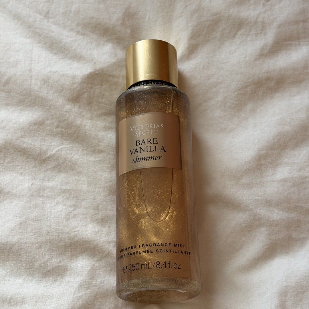 Victoria's Secret Bare Vanilla Shimmer (Category: Fragrance & Deodorants) located in Mabalacat. Submitted by pauwieee12 (Listing ID 1463956906, Image 3). Description: - Victoria's Secret Bare Vanilla Shimmer Fragrance Mist - Scent: Sweet Vanilla with Shimmer - Size: 250ml / 8.4 fl oz - Includes Victoria's Secret Paper Bag - From Australia .