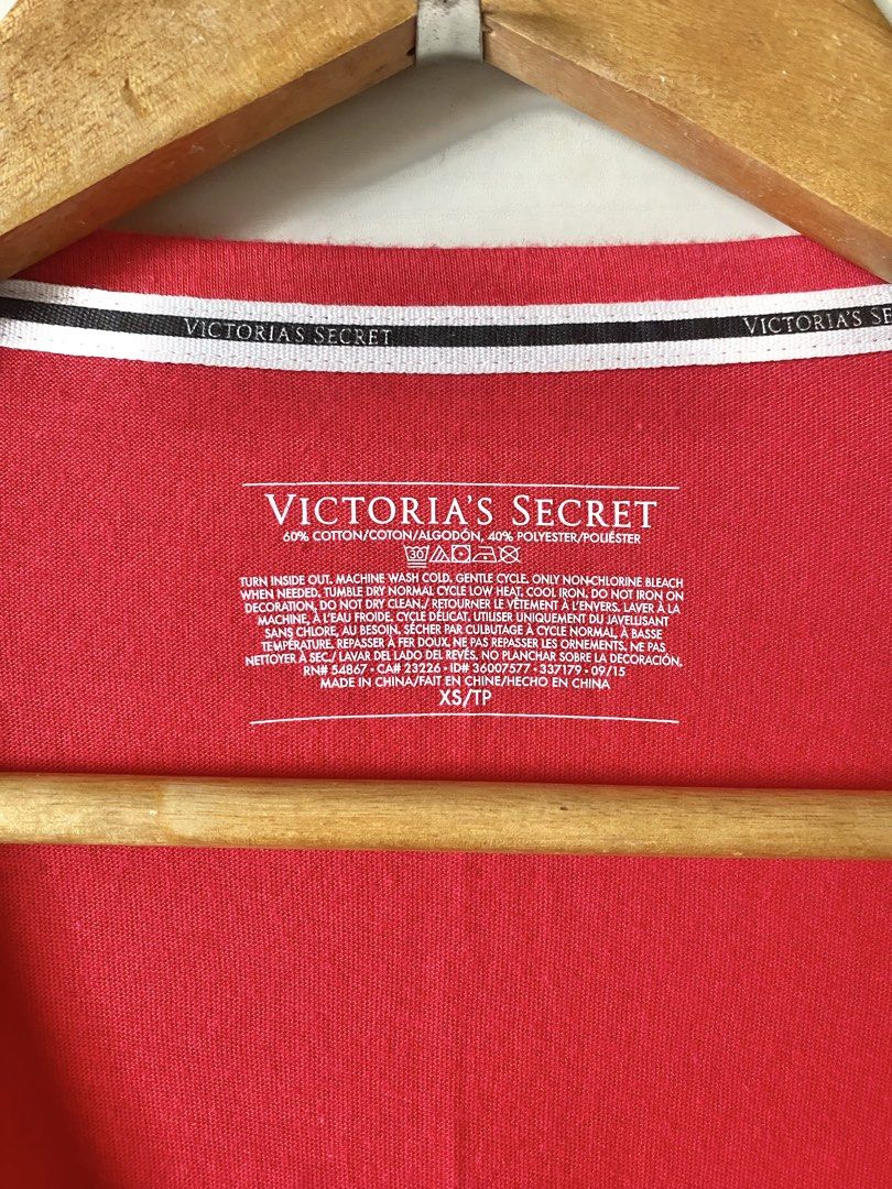 Victoria’s Secret Christmas Pullover (Category: Undergarments & Loungewear) located in Pasig City. Submitted by zentushia49 (Listing ID 1464107039, Image 2). Description: Xs on tag but fits Small to Large Actual Measurement Shoulders 19” Length 30” Waistline 41” Armhole 12” 60% cotton 40% polyester Made in China.