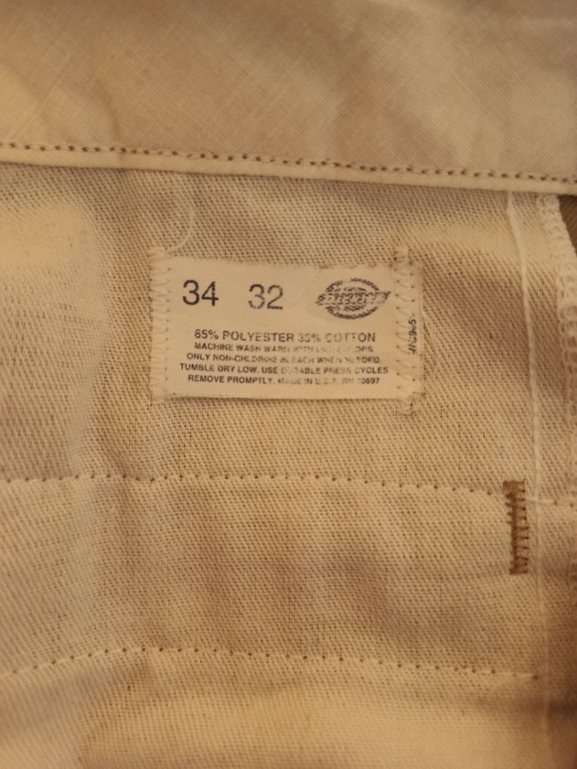 Vintage Dickies 874 Original Fit Work Pants (Category: Trousers) located in Quezon City. Submitted by y12-baby (Listing ID 1464096133, Image 3). Description: color: 10/10 condition: 10/10 mod: gcash/maya/maribank + sf!.