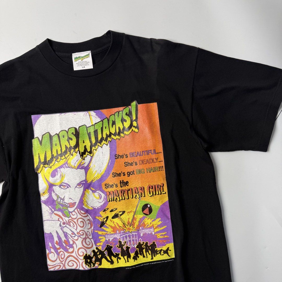Vintage Mars Attack (Category: Tshirts & Polo Shirts ) located in Quezon City. Submitted by beastmnl (Listing ID 1464044039, Image 2). Description: Dimension 22 width 30 length .