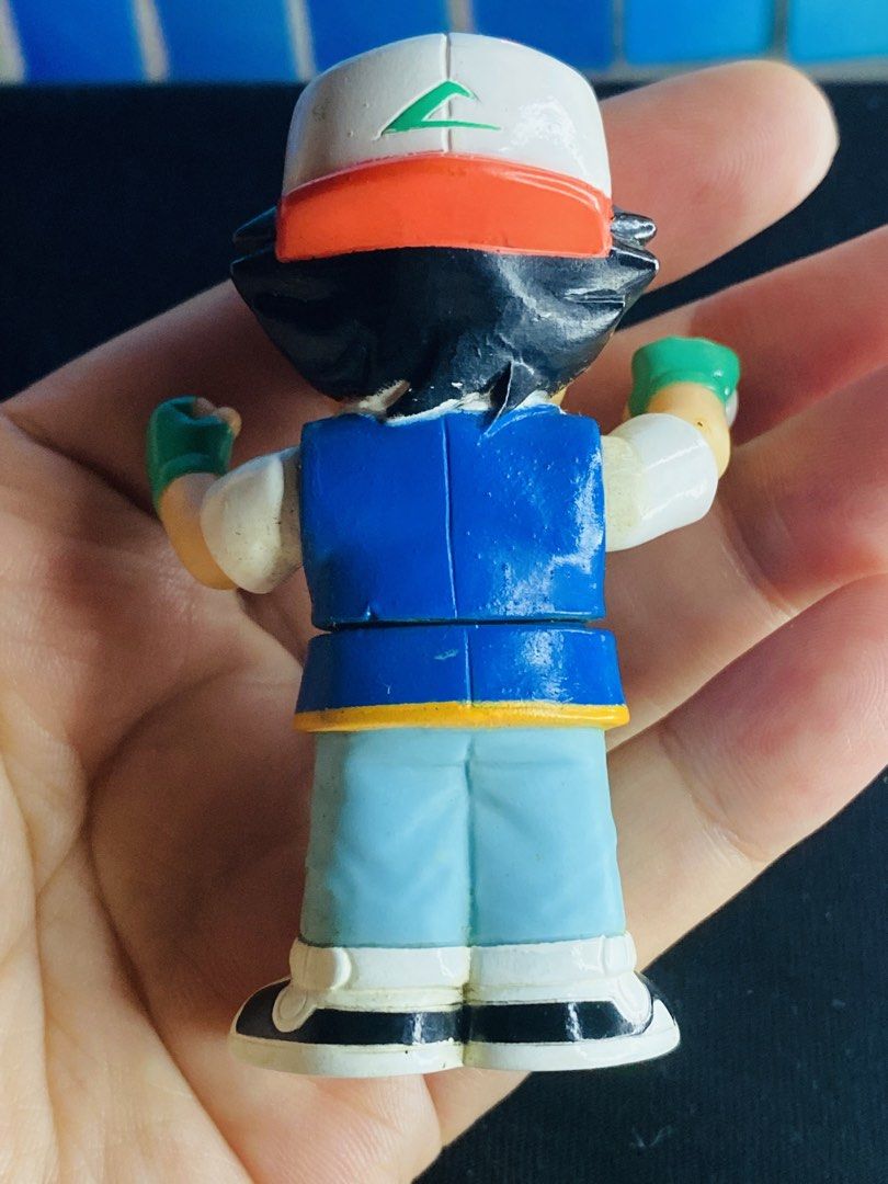 Vintage Pokemon Ash Figure (Category: Figurines & Statues) located in Manila. Submitted by kawaii_omocha_est2020 (Listing ID 1464115230, Image 2). Description: ✅ Mine Now, Pay Now ✅ Please check all photos for complete details. ✅ Please manage your expectations, most items are preloved and not for those who are sensitive about condition. ✅ Actual color may vary due to lighting conditions. ✅ Due to limited reply quota, I will only entertain seriou