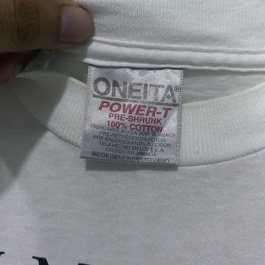 Vintage shirt (Category: Formal Shirts) located in Digos. Submitted by thriftnigoy (Listing ID 1464009053, Image 3). Description: Vintage oneita tag 499🏷️ Dimes: inches Width 20 length:28 Best fit medium - Excellent condition - color rate 10 - no issue.