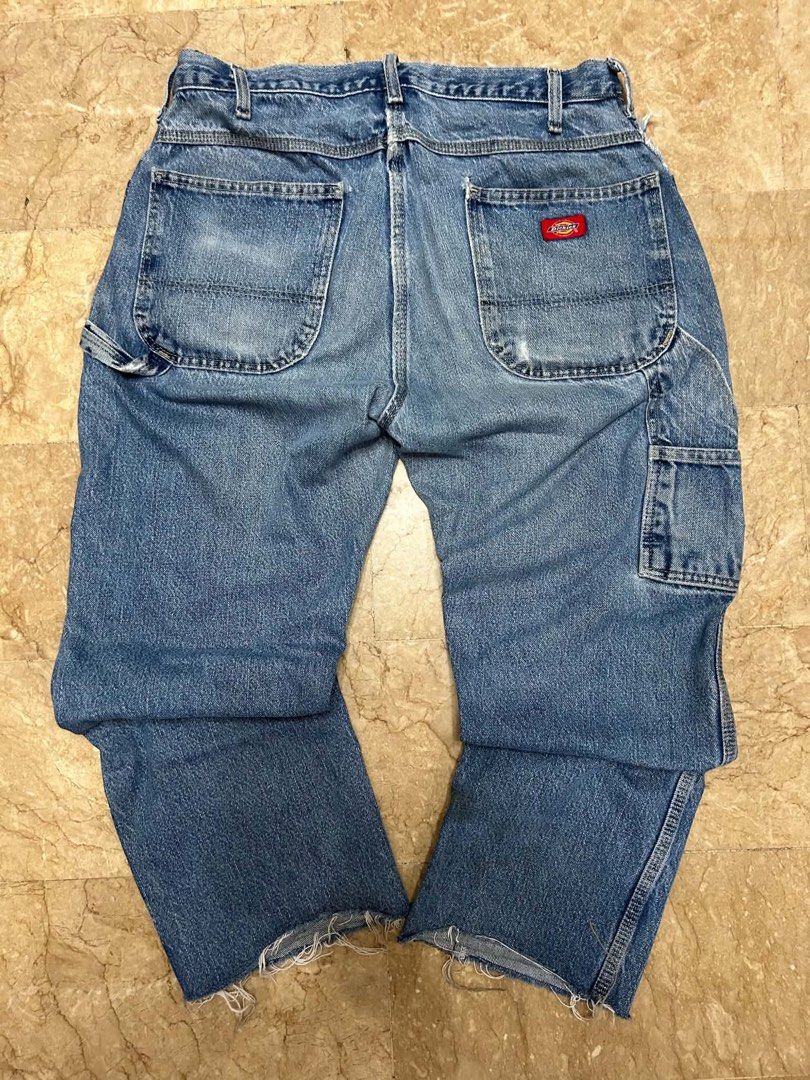 Vintages Red Tag Dickies Carpenter Pants (Category: Jeans) located in Caloocan City. Submitted by melfort420 (Listing ID 1464074287, Image 2). Description: Vintages Dickies Carpenter Pants Red Tag 34 x 30 fit to 32 Hem 8 P1500 Excellent condition Personal collection RSF Decluttering Location Parañaque J&T Lalamove GCash NO COD.