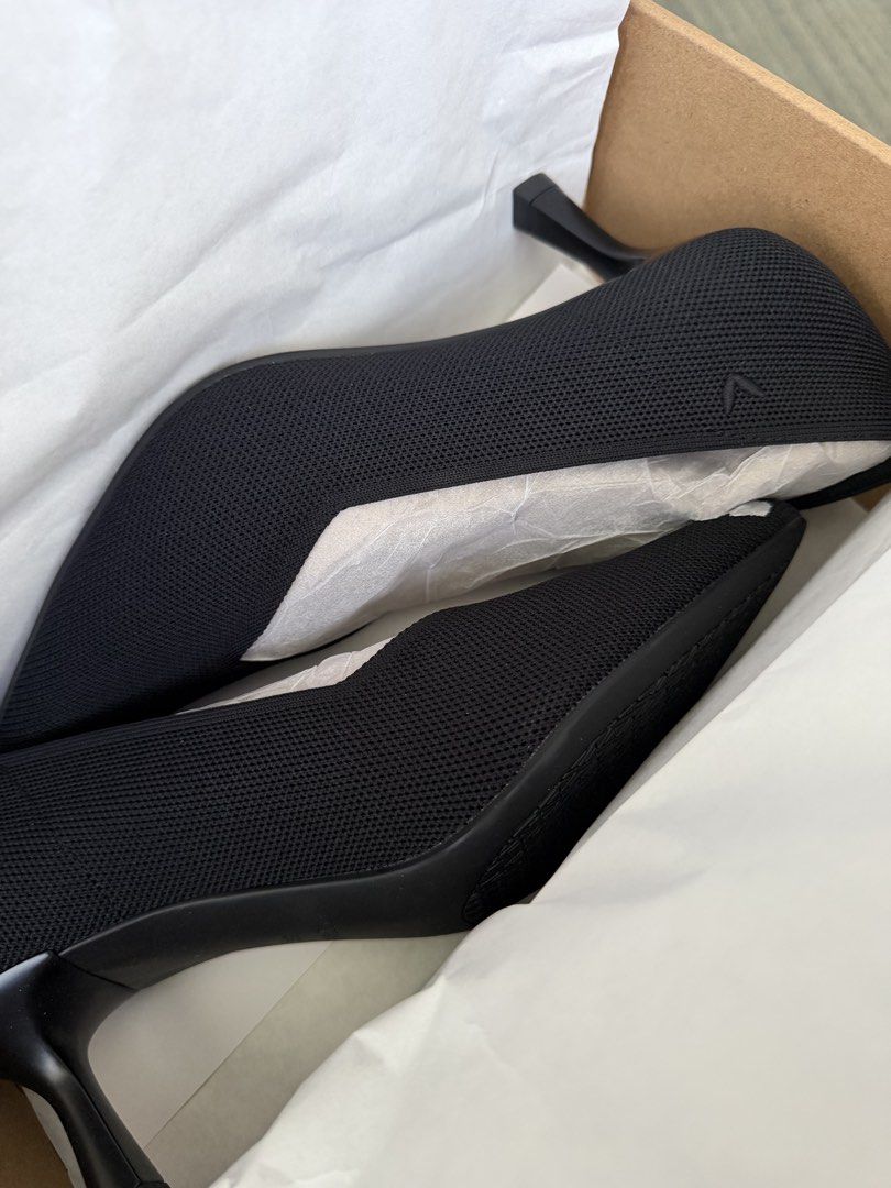 VIVAIA Heels Size 39 (Category: Heels) located in Muntinlupa City. Submitted by roan325 (Listing ID 1463967897, Image 1). Description: - Brand: VIVAIA - Style: Knit Heels - Toe Shape: Pointed Toe - Colors: Black, Nude/Tan - Size: 39 - Features: Comfortable, Easy Slip-On - Occasion: Work or Casual Wear RFS wrong size - 7,800 per pair.