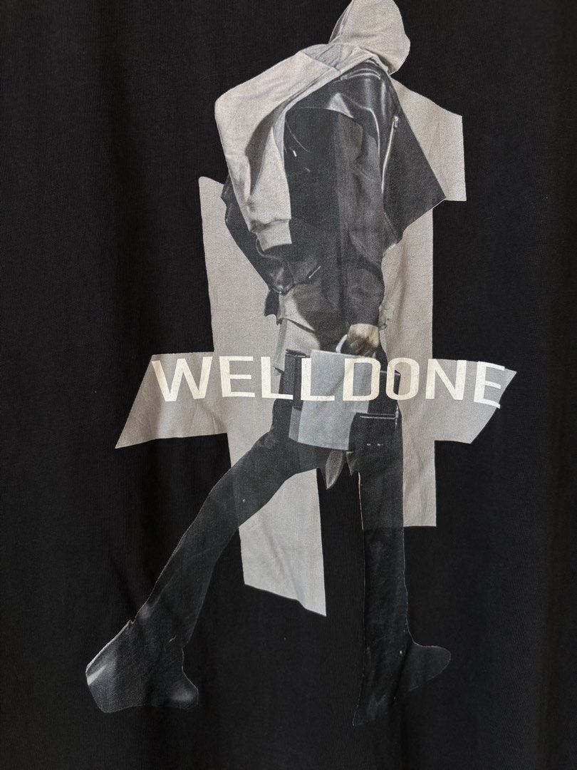 WE11DONE OVERSIZE SHIRT🖤 (Category: Tshirts & Polo Shirts ) located in Maasin. Submitted by chevyferna66833 (Listing ID 1463945564, Image 2). Description: WE11DONE🖤 XL LENGTH 31 WIDTH 24.5 GOOD CONDITION ISSUE 1 PINHOLE HAIRLINE CRACK PRINT MINE 400.