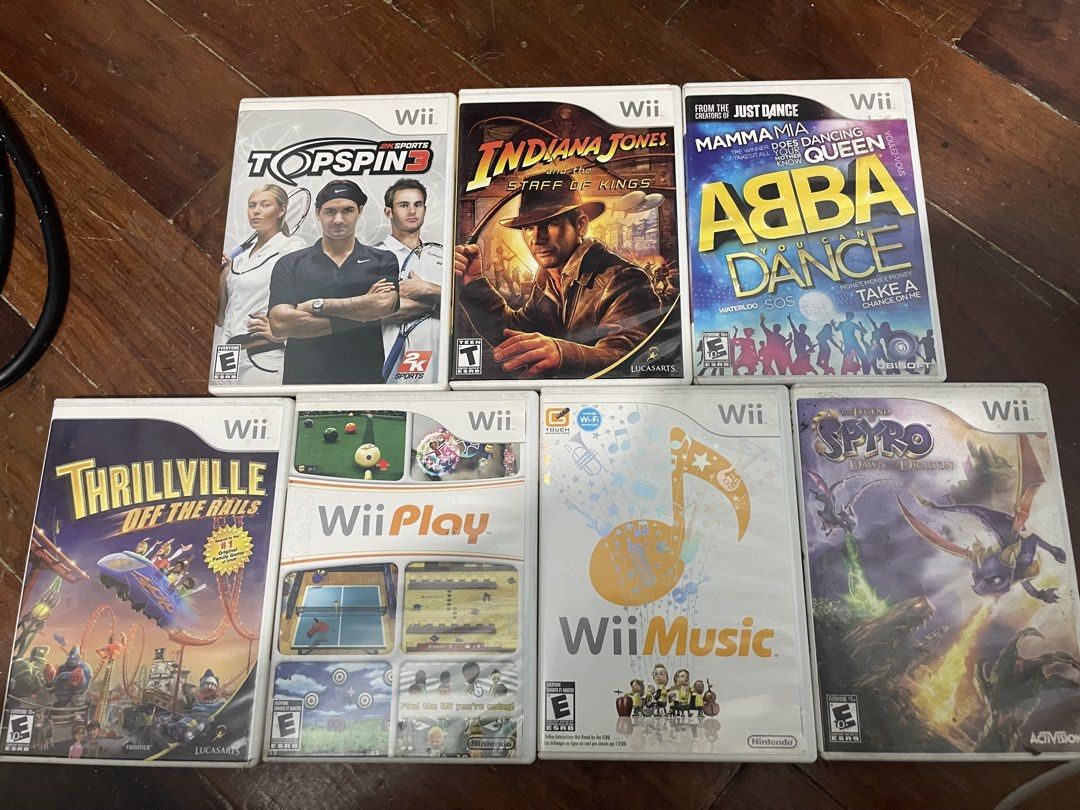 Wii games US Region🇺🇸 (Category: Nintendo) located in Mandaluyong City. Submitted by just.dimitrius (Listing ID 1464035979, Image 1). Description: Take all 2k only 📍Mandaluyong Lalamove or J&T Payment first policy.