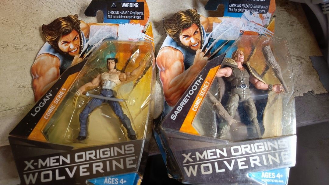 Wolverine and Sabertooth Set (Category: Action & Battle Toys) located in Manila. Submitted by ronzky19 (Listing ID 1464046156, Image 1). Description: Never been open set of 2 location Paco Manila.