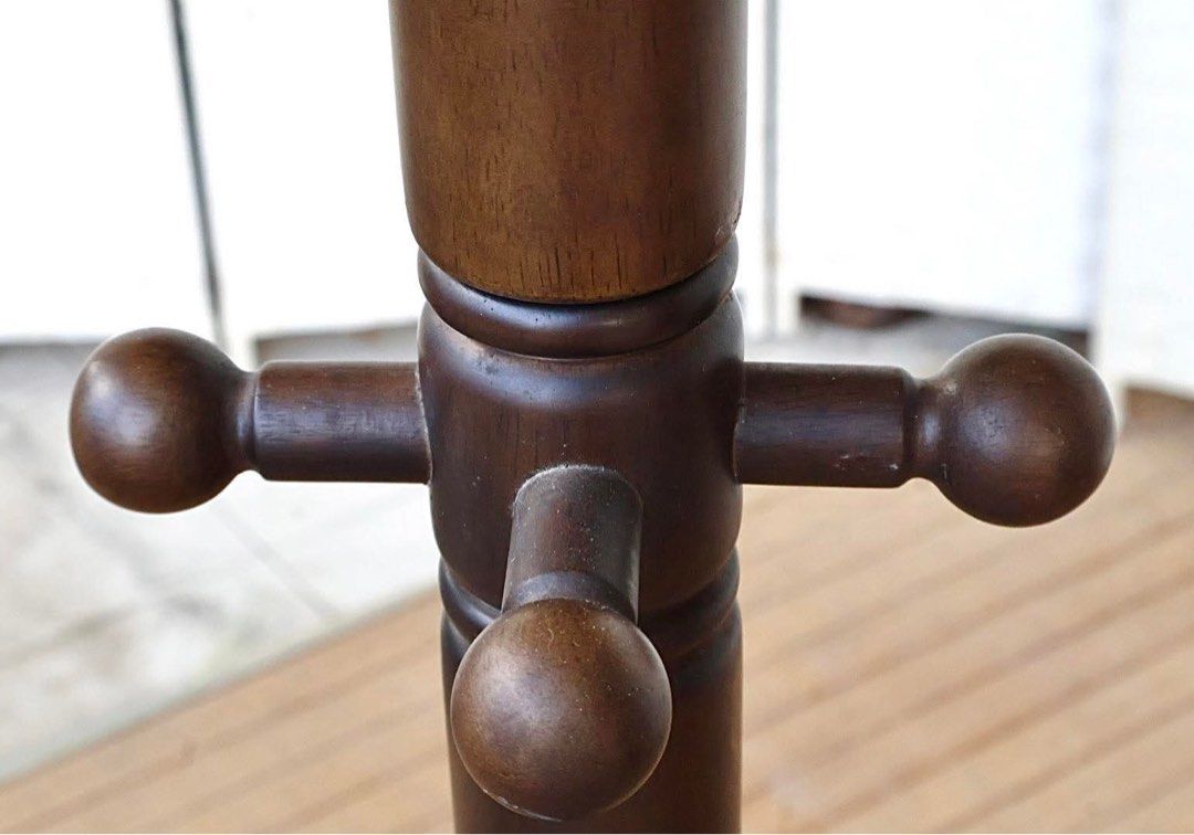 WOODEN COAT RACK WITH 12HOOKS (Category: Other Home Furniture) located in Manila. Submitted by jerichocal17856 (Listing ID 1464073108, Image 1). Description: JAPAN SURPLUS FURNITURE WOODEN COAT RACK WITH 12HOOKS Size 21L x 68.5H in inches (AS-IS ITEM) *Minimal Scratch Only IN GOOD CONDITION.