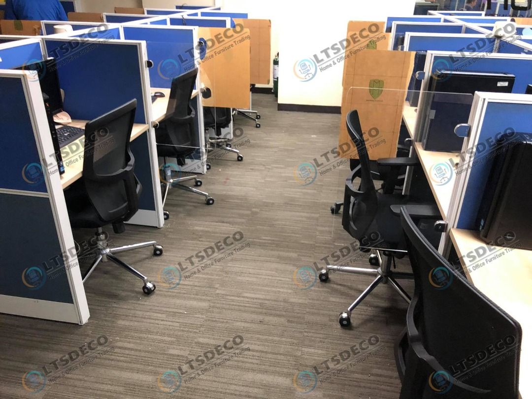 workstation tables modular office partition furnitures bpo system (Category: Office Furniture & Fixtures) located in Caloocan City. Submitted by cheska.ltsdeco (Listing ID 1463994746, Image 3). Description: 👉Are you looking for WORKSTATION, MODULAR CUBICLES OFFICE PARTITION, and OFFICE FURNITURE SUPPLIER? LTSDECO Furniture, is direct supplier, manufacturer, and trusted provider of high quality, affordable and durable modular office divider parti