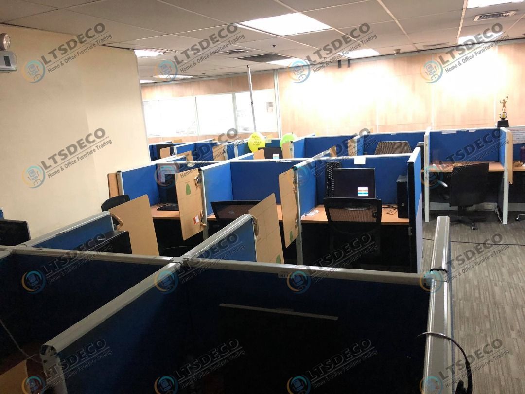 workstation tables modular office partition furnitures bpo system (Category: Office Furniture & Fixtures) located in Caloocan City. Submitted by cheska.ltsdeco (Listing ID 1463994746, Image 1). Description: 👉Are you looking for WORKSTATION, MODULAR CUBICLES OFFICE PARTITION, and OFFICE FURNITURE SUPPLIER? LTSDECO Furniture, is direct supplier, manufacturer, and trusted provider of high quality, affordable and durable modular office divider parti