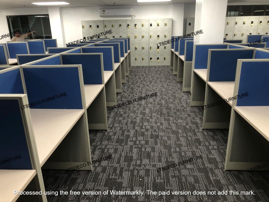 workstation tables modular office partition furnitures bpo system (Category: Office Furniture & Fixtures) located in Caloocan City. Submitted by cheska.ltsdeco (Listing ID 1463995035, Image 3). Description: 👉Are you looking for WORKSTATION, MODULAR CUBICLES OFFICE PARTITION, and OFFICE FURNITURE SUPPLIER? LTSDECO Furniture, is direct supplier, manufacturer, and trusted provider of high quality, affordable and durable modular office divider parti