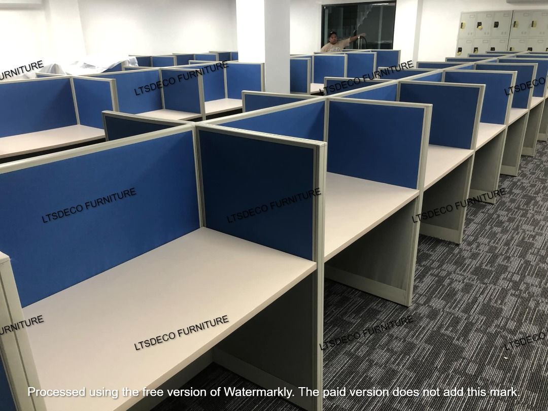 workstation tables modular office partition furnitures bpo system (Category: Office Furniture & Fixtures) located in Caloocan City. Submitted by cheska.ltsdeco (Listing ID 1463995035, Image 1). Description: 👉Are you looking for WORKSTATION, MODULAR CUBICLES OFFICE PARTITION, and OFFICE FURNITURE SUPPLIER? LTSDECO Furniture, is direct supplier, manufacturer, and trusted provider of high quality, affordable and durable modular office divider parti