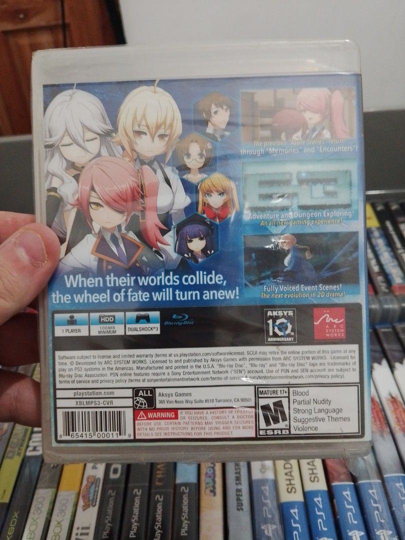 Xblaze Lost: Memories PS3 Game (Category: PlayStation) located in Manila. Submitted by coolowl-156047 (Listing ID 1464035495, Image 2). Description: - Xblaze Lost: Memories for PlayStation 3 - Rated Mature 17+ - Aksys Games 10th Anniversary edition - Exciting visual novel game - Perfect addition to your PS3 collection.