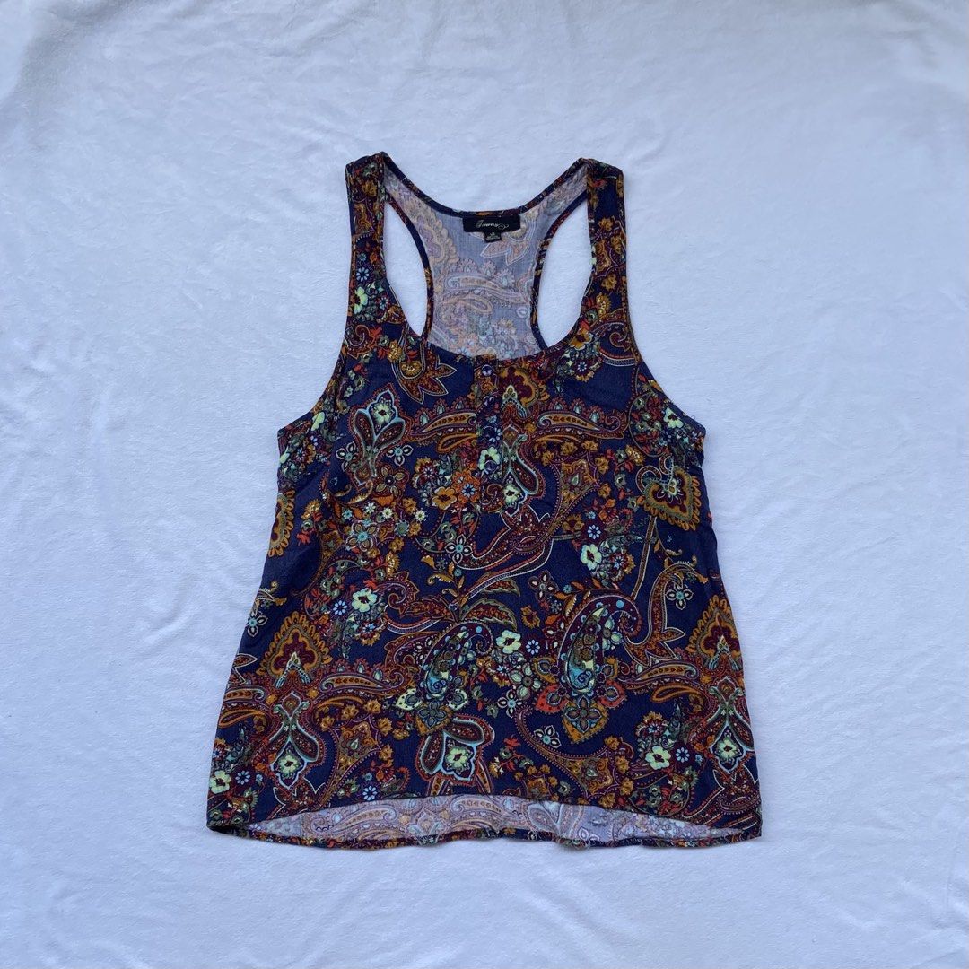 Y2k Forever 21 Floral Blouse (Category: Blouses) located in General Santos City (Dadiangas). Submitted by kala_chuchi (Listing ID 1464102343, Image 1). Description: Size. Large 17 inches width 25 inches length No flaws Over all condition Excellent .