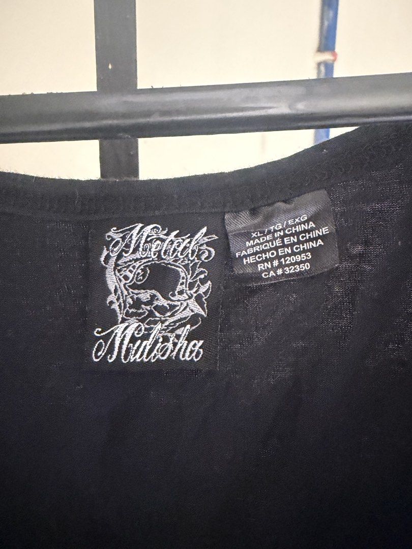 Y2k Metal Mulisha (Category: Blouses) located in Subic. Submitted by johnarvin194250 (Listing ID 1463970607, Image 3). Description: size XL.