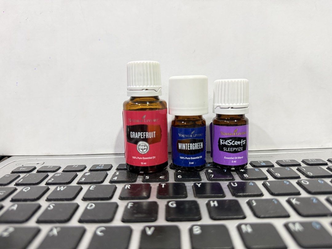 Young Living Essential Oils (Category: Home Fragrance) located in Manila. Submitted by -littlestars- (Listing ID 1464067017, Image 1). Description: Authentic sealed brand new Php 700 each Grapefruit 15ml Wintergreen 5ml KidScents 5ml.