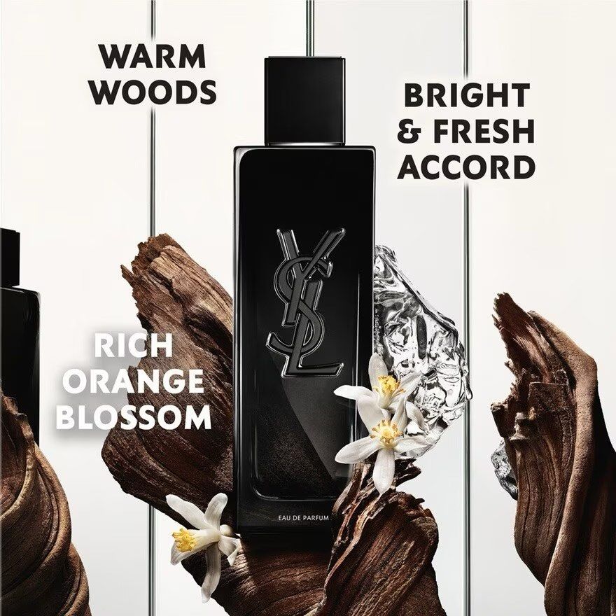 YSL MYSLF EDP 100 ml (Category: Fragrance & Deodorants) located in Paranaque City. Submitted by shopprelovedxisabel (Listing ID 1464059242, Image 2). Description: RFS MY COUSIN JUST GAVE IT TO ME HAS ENGRAVED HIS NAME BUT ITS NOT OBVIOUS SRP IS 10.2K 95% FULL.