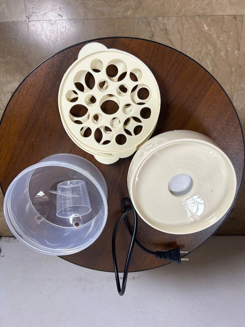 YSS Egg Steamer (Category: Cookers) located in Quezon City. Submitted by guesswh0 (Listing ID 1463990956, Image 3). Description: YSS Egg Steamer Used lang once Ginamit lang sa affiliate marketing.
