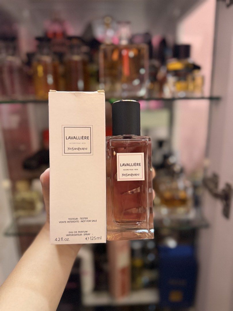 Yves Saint Laurent (Category: Fragrance & Deodorants) located in Caloocan City. Submitted by babsi26 (Listing ID 1464083970, Image 2). Description: authentic testers with box and full presentation unsealed to check saharienne tester bottle with box unsprayed 11,000 lavalierre tester bottle with box unsprayed 11,000 trench tester bottle with box unsprayed 11,000 37 tester bottle with box unsprayed 11,000 y le parfum tester bottle with box unspraye