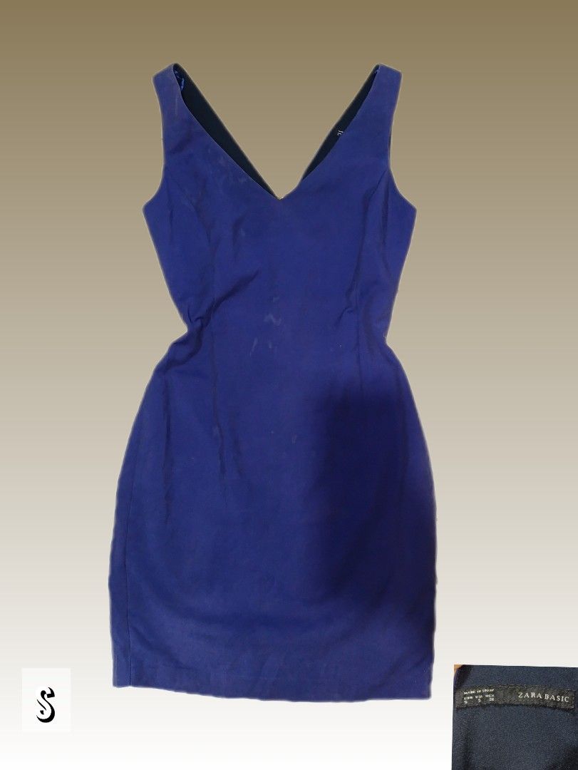 Zara basic blue dress (Category: Dresses) located in Pateros City. Submitted by amj_amj (Listing ID 1463977427, Image 1). Description: .