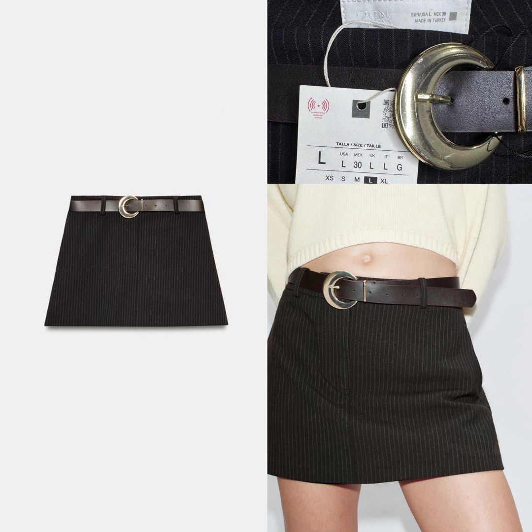 Zara belted skort (Category: Other Bottoms) located in Manila. Submitted by clothingconcept (Listing ID 1464018177, Image 1). Description: .