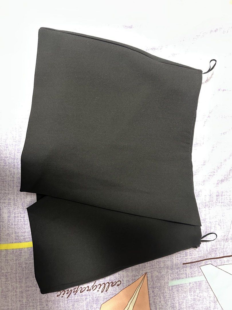 Zara Black Wrap Mini Skirt (Category: Skirts) located in Manila. Submitted by joan.here (Listing ID 1463351323, Image 3). Description: Brand: zara Condition: worn once Size: EU34 | xs Mini skort MOP: bank transfer Delivery fee shouldered by buyer Loc: tondo manila.