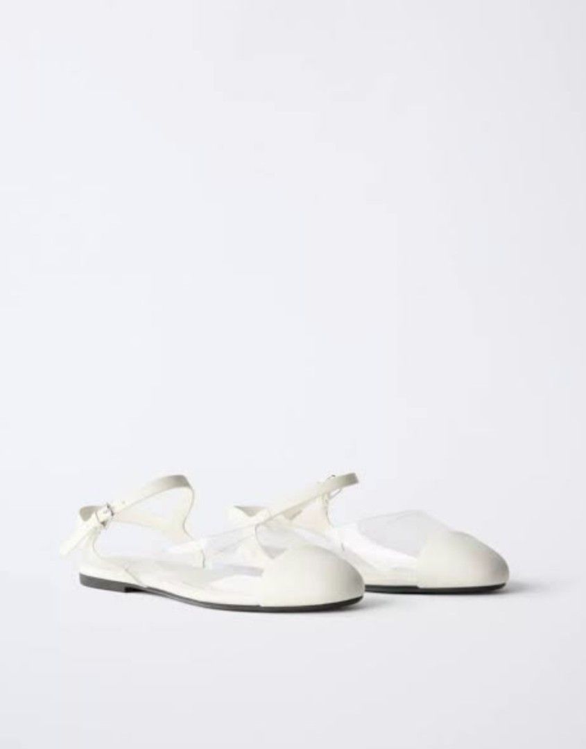 Zara flats (Category: Flats & Sandals) located in Paranaque City. Submitted by shimmering.ph (Listing ID 1463996599, Image 2). Description: Zara slingback flats size 38 best fits size 36.5 - 7 Brandnew w/ tag .