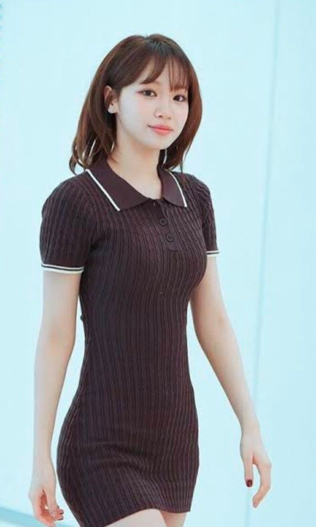 Zara Mini Knitted Dress (Category: Dresses) located in Cebu City. Submitted by kitty_12345_ (Listing ID 1463382351, Image 1). Description: BRANDNEW zara dress - from US - still with Tag bought around around 2k php - Zara brown ribbed knit polo dress - Short sleeves with white trim - Button-up neckline - Midi length - Versatile for casual or dressed-up occasions MOP: Gcash, Mari, Maya, Gotyme MOD: LBC Meetup: Parkmall.
