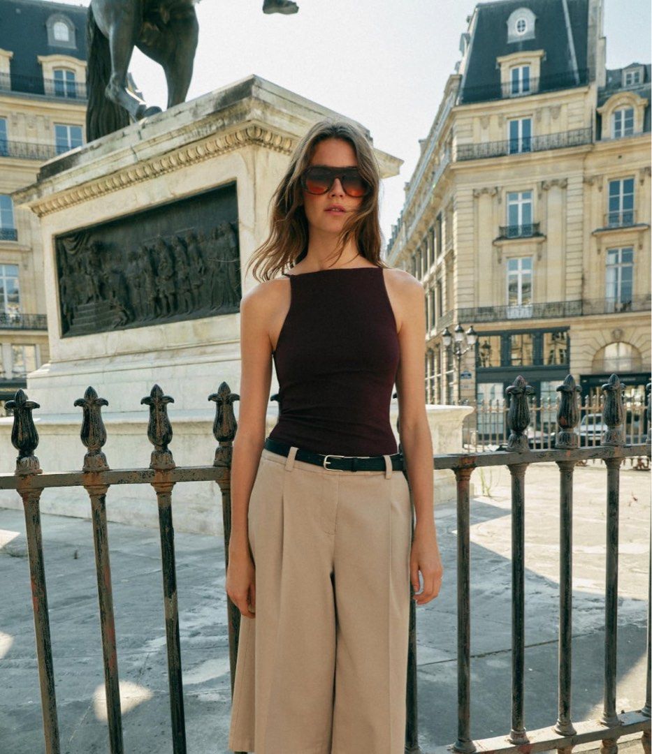 ZARA strappy top (Category: Skirts) located in Manila. Submitted by sophiaa_l (Listing ID 1463952984, Image 1). Description: - medium - Zara’s selling it for 895, I’m selling it for less than half! .