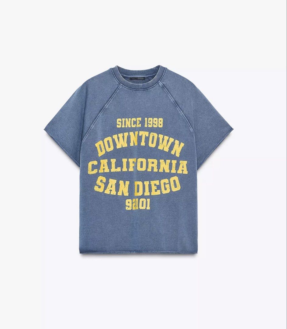 Zara Washed Effect Test Sweatshirt (Category: Shirts) located in Bulacan. Submitted by prefinds (Listing ID 1463994439, Image 3). Description: Zara Size: Medium on tag Fit up to Large Pretty in actual.