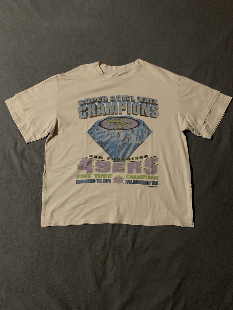 1994 VINTAGE 49 ERS CHAMPIONS (Category: Tshirts & Polo Shirts ) located in Cavite. Submitted by thrift_2find (Listing ID 1464341855, Image 1). Description: no tags.