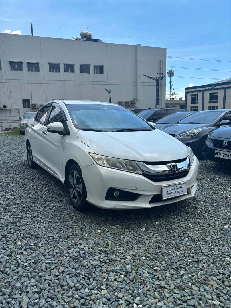 2016 Honda City 1.5L Vx (Category: Used Cars) located in Pasig City. Submitted by mad_cars (Listing ID 1464229964, Image 2). Description: 2016 HONDA CITY 1.5L VX GAS AUTOMATIC TRANSMISSION ₱418,000 White 40tkms mileage Automatic Transmission 1.5L Gasoline Engine 2 ending plate Push Start Button Fog Lamps Reverse Camera By the way, my name is SIR DAVID. Please look for me when you are here. I'll be the one to assist you po :) Address: Elements Ros