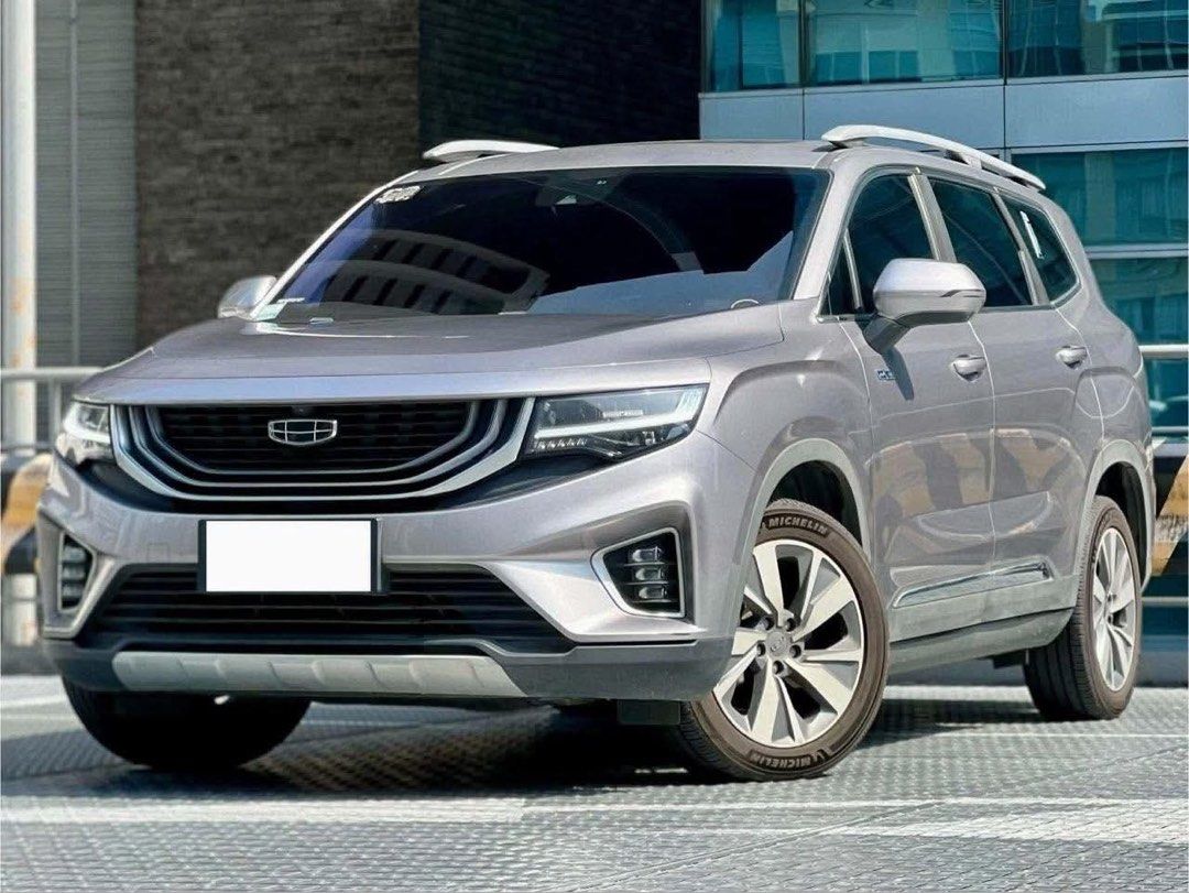 2021 Geely Okavango Urban Plus 🔥Casa Maintained🔥 Auto (Category: Used Cars) located in Makati City. Submitted by carlbonnevie17 (Listing ID 1464240193, Image 1). Description: 2021 Geely Okavango 1.5 Urban Plus Gas Automatic 94k ALL IN DP PROMO! Panoramic Sunroof! Php 658,000 Only ALL IN LOW DP PROMO (Subject for Approval) ALL IN CASHOUT - Php 94,000 2 YRS - Php 34,913 3 YRS - Php 25,226 4 YRS - Php 20,918 (Chattel & Insurance included) 📍 GROUN