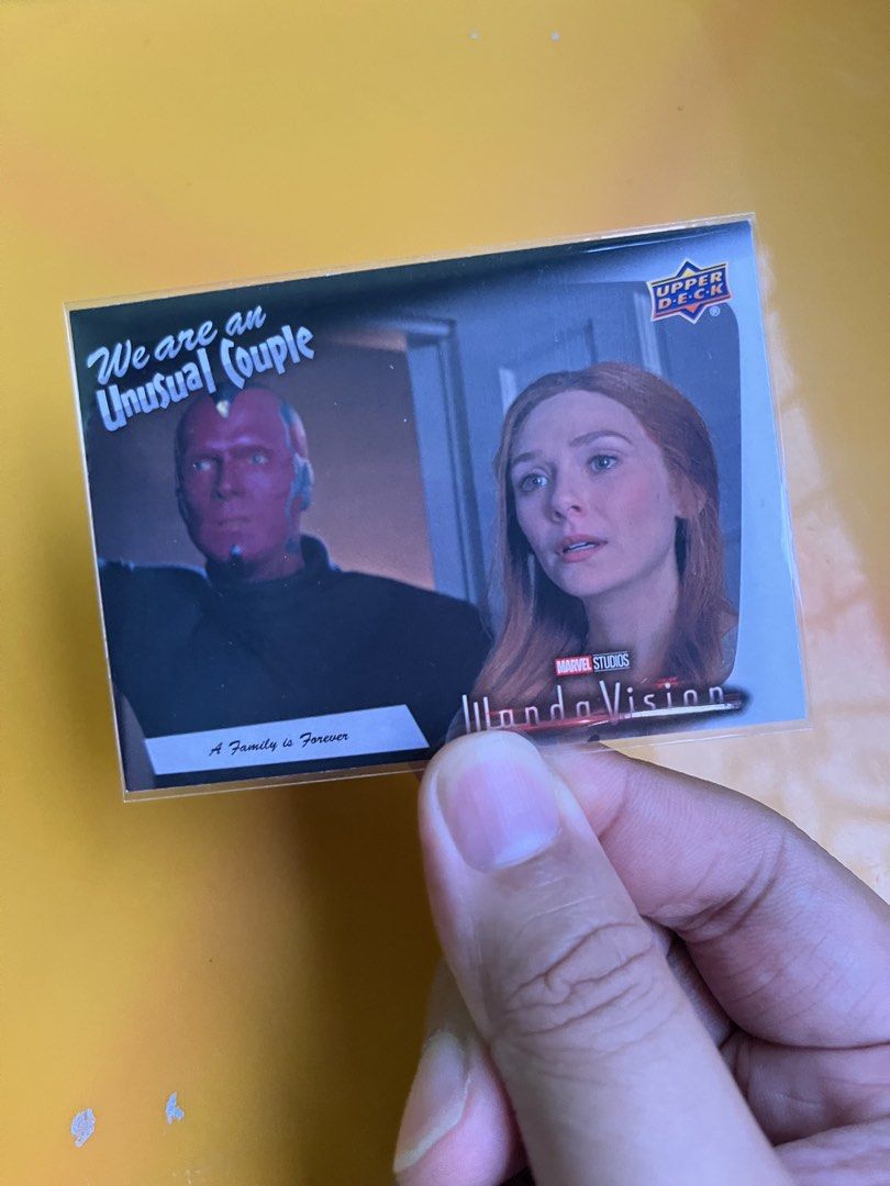 2023 Marvel WandaVision Cards (Category: Raw Singles) located in Paranaque City. Submitted by myrguinto (Listing ID 1464295791, Image 1). Description: For Sale Only 2023 Marvel WandaVision TV Series Cards Price Range: P40.00 to P50.00 each Red Spell Parallel - P50.00 each Rest - P40.00 each Unusual Couple is an insert/subset Westview is an insert/subset Message us for prices & availability Condition: Mint to Near Mint Only Always manage your expe