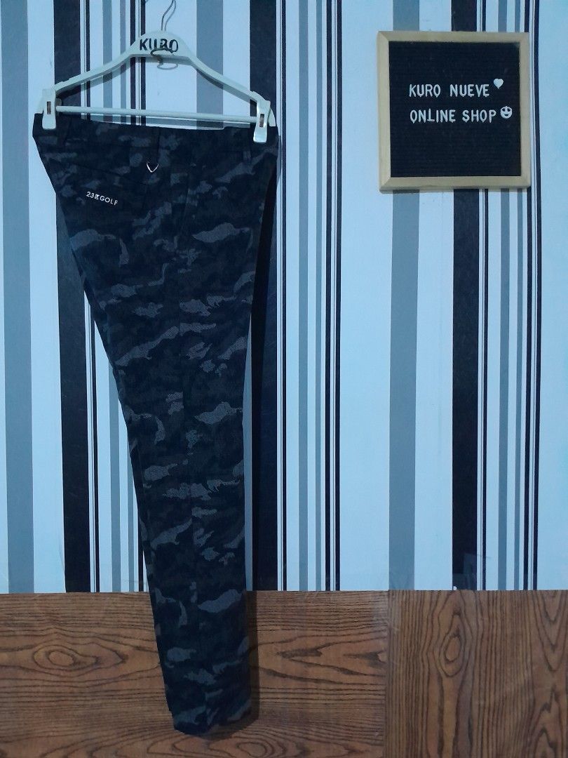 23 golf ⛳️ (Category: Chinos) located in Lucena. Submitted by kuronueve0909 (Listing ID 1464270680, Image 1). Description: 23 golf Size: 32 Length: 40.5 Leg opening:7.5 Price: ₱1,550 No issue ✅️ Ready to wear ✅️.