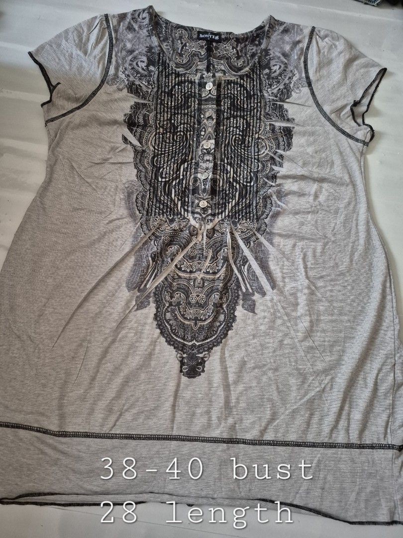 2in1 Oversized Grunge Gray Longsleeve Blouse (Category: Longsleeves) located in Calamba. Submitted by bb.lace (Listing ID 1464201704, Image 2). Description: .