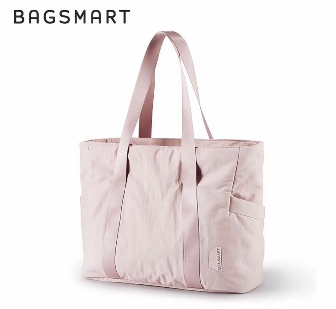 3 Bags Take all (Category: Tote Bags) located in Manila. Submitted by jhie24 (Listing ID 1464188794, Image 2). Description: - Lightweight BAGSMART tote bag in soft pink - Spacious interior with easy-access side pockets - Comfortable, adjustable strap for versatile carrying - Ideal for gym, travel, or everyday errands - Comes with a convenient smaller pouch with minor stains inside and outside, manage your expectations .