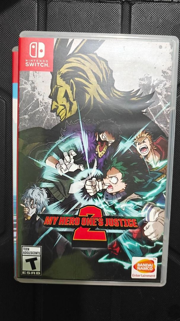 3 SWITCH GAMES BUNDLE (Category: Nintendo) located in Caloocan City. Submitted by epicforest-8fe7b6 (Listing ID 1464264147, Image 2). Description: - My Hero One's Justice 2 for Nintendo Switch - Action-packed fighting game based on the My Hero Academia anime - Play as your favorite heroes and villains - Explore various game modes - Perfect for MHA fans - Comes with the original game case.